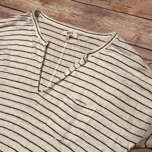 Madewell Tops - Madewell Linen Telegraph Tee Size Large Madewell Tops - Madewell Linen Telegraph Tee Size Large